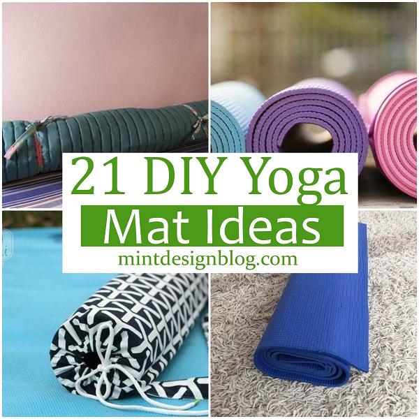 21 DIY Yoga Mat Ideas