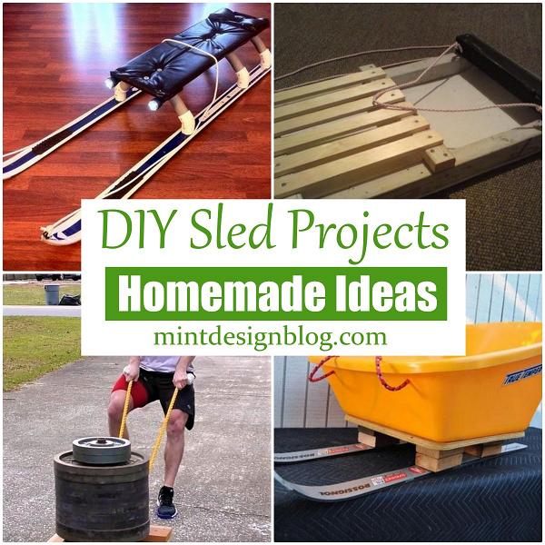 22 DIY Sled Projects Homemade Ideas