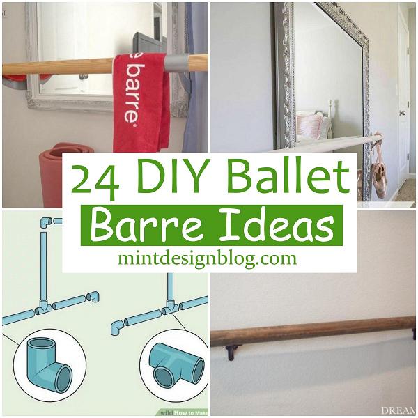 24 DIY Ballet Barre Ideas