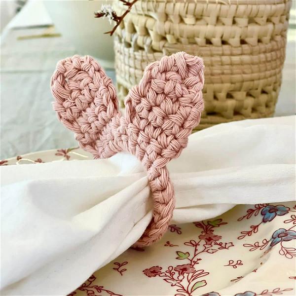 Bunny Ears Napkin Ring