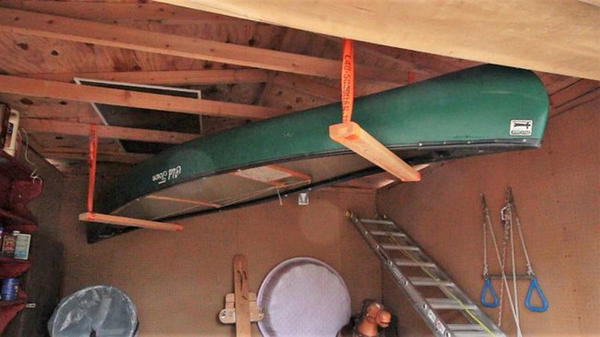 Canoe Trapeze Overhead Storage Rack