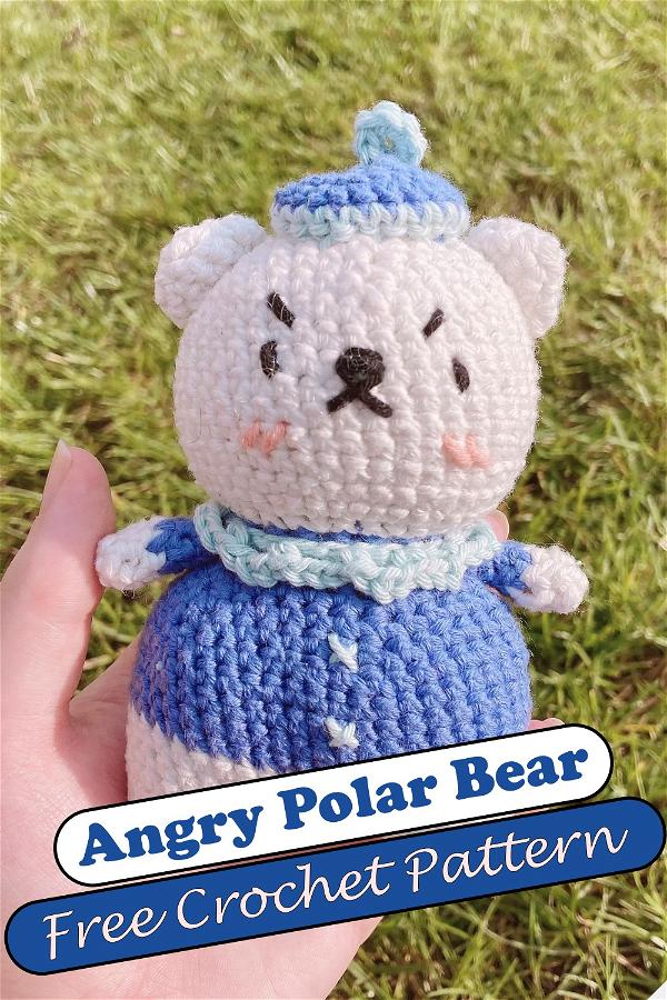 Crochet Angry Polar Bear