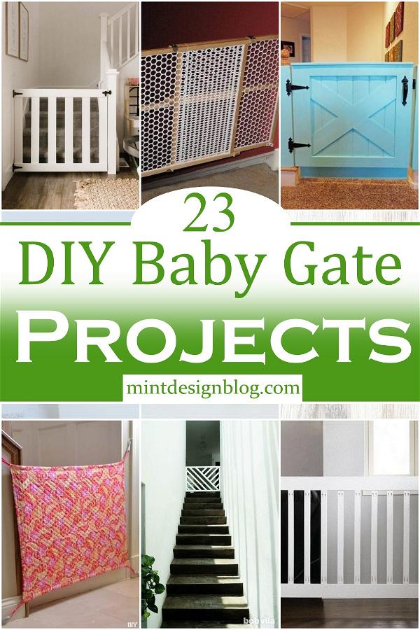 DIY Baby Gate Projects 1