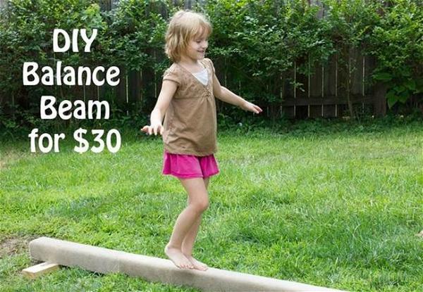 DIY Balance Beam For $30