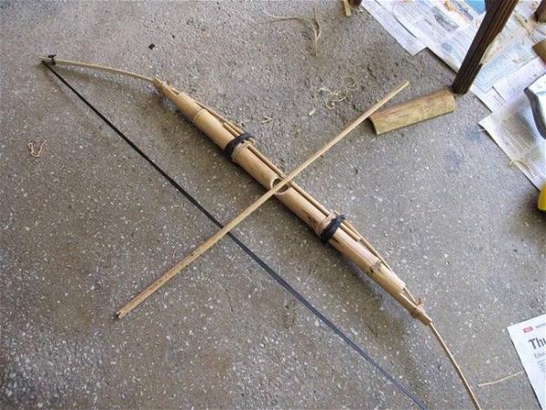 DIY Bamboo Bow And Arrow