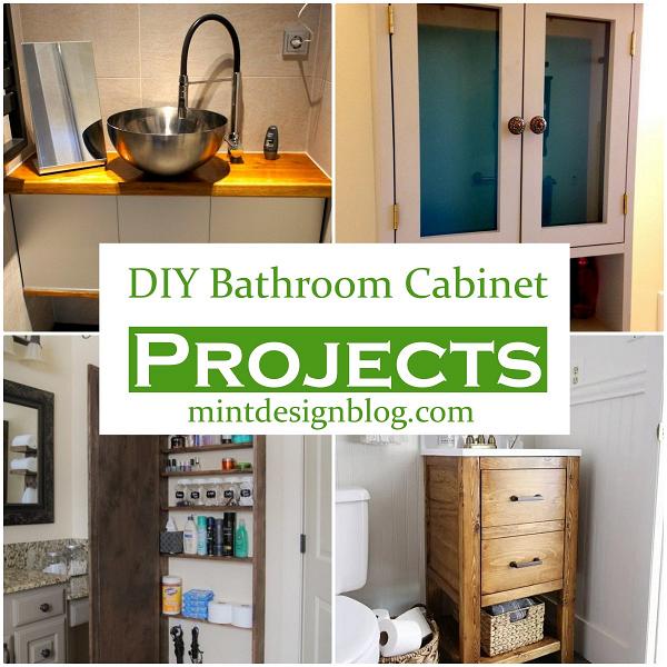 DIY Bathroom Cabinet Projects