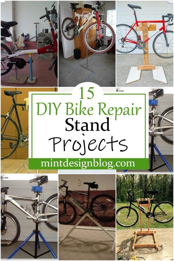 15 DIY Bike Repair Stand Projects - Mint Design Blog