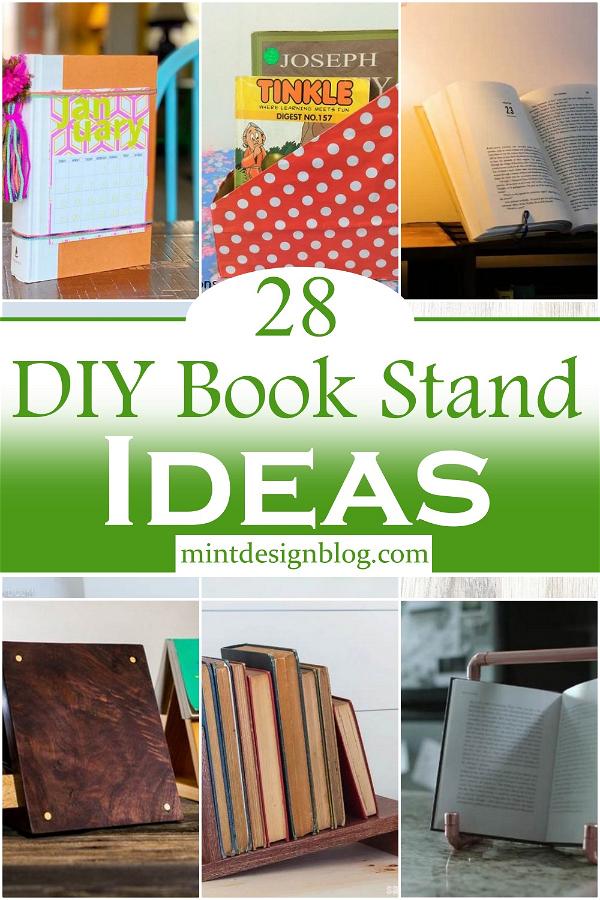 DIY Book Stand Ideas 1