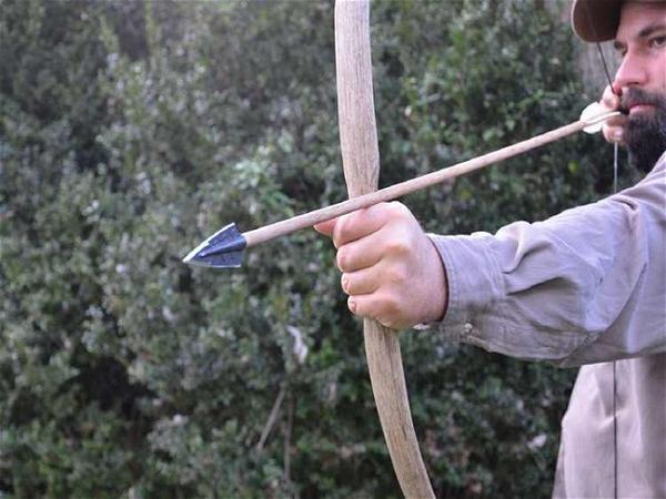 DIY Bow And Arrow For Survival