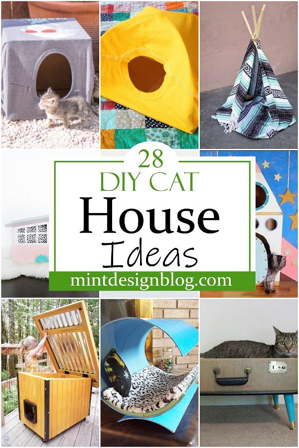 DIY Cat House Ideas 1