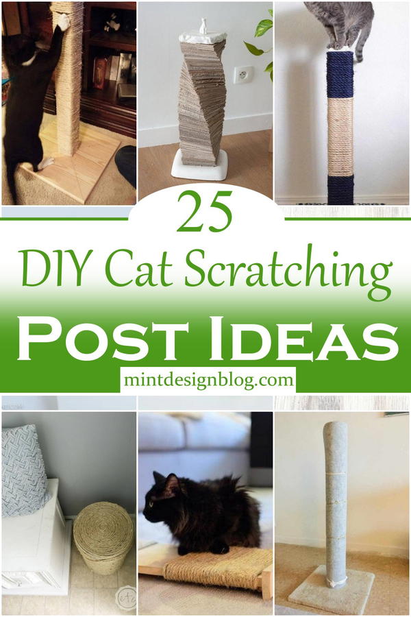 Easy diy clearance cat scratching post