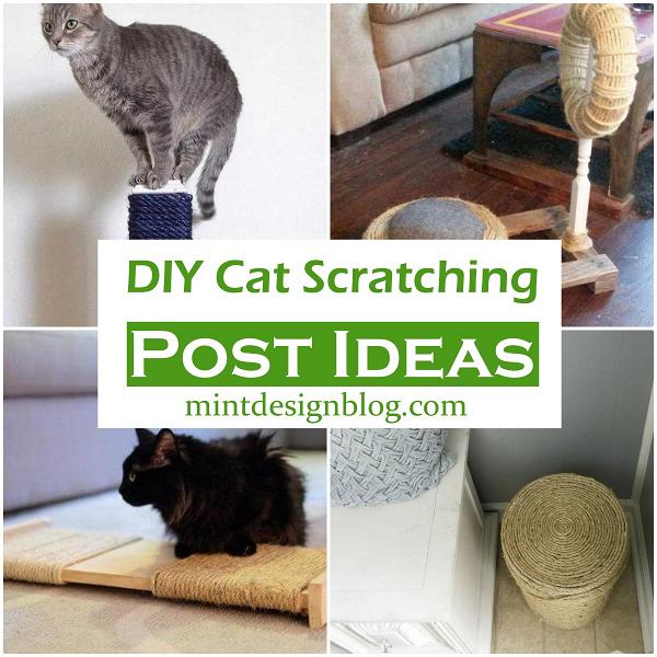 DIY Cat Scratching Post Ideas
