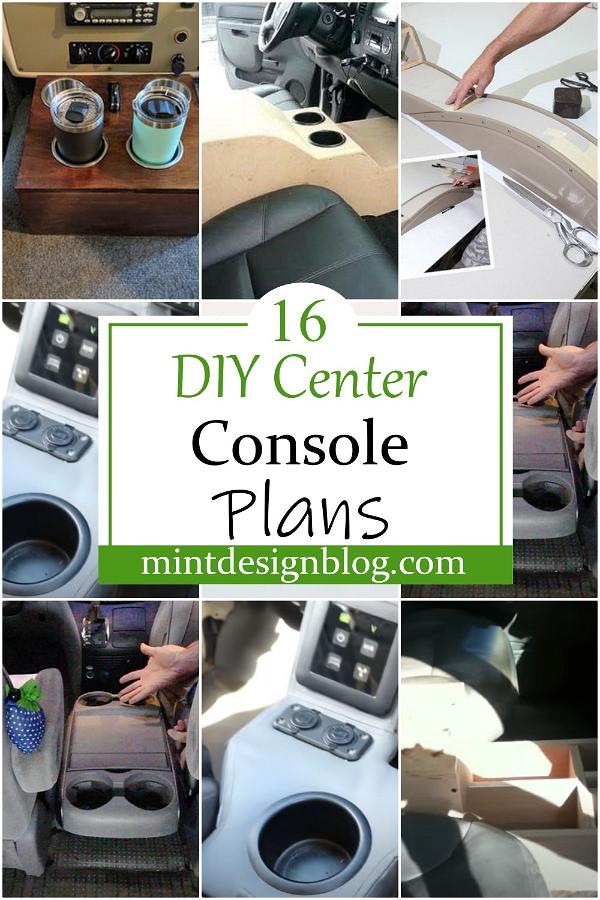 DIY Center Console Plans 1