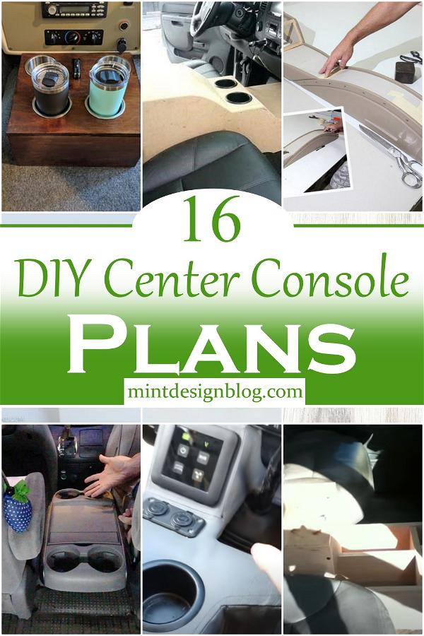 DIY Center Console Plans 2