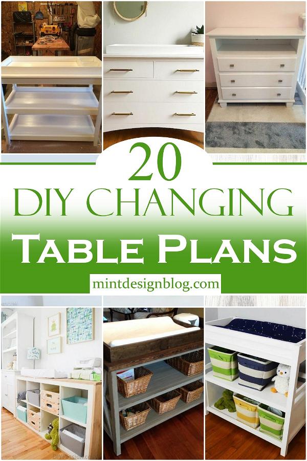 DIY Changing Table Plans 1