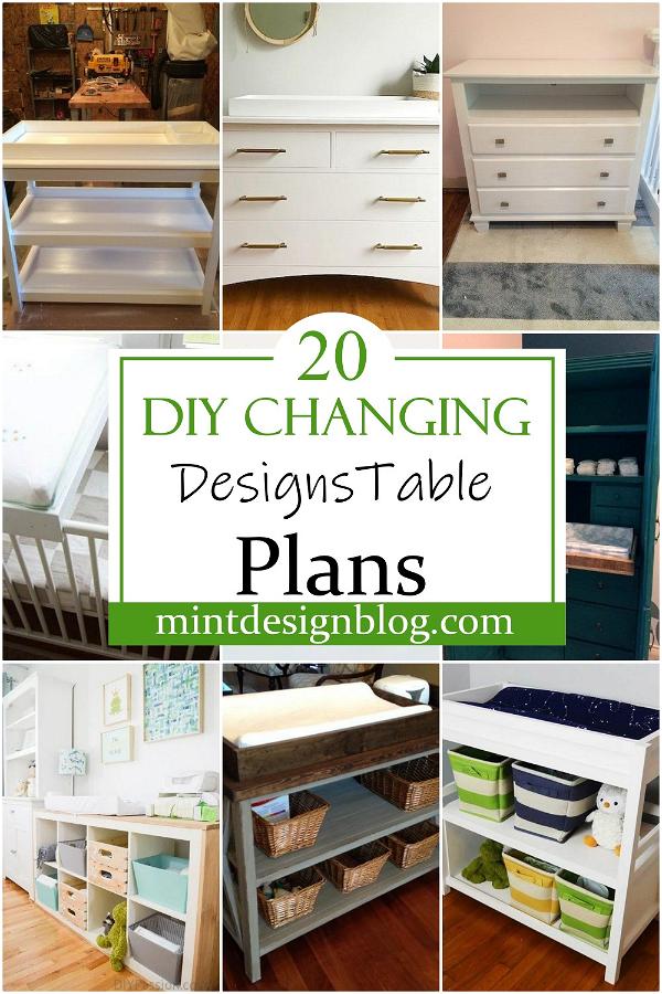 DIY Changing Table Plans 2