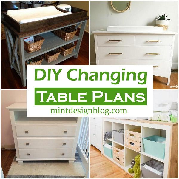 DIY Changing Table Plans