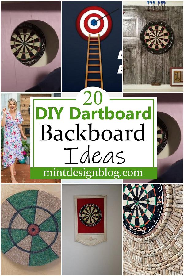 DIY Dartboard Backboard Ideas 2