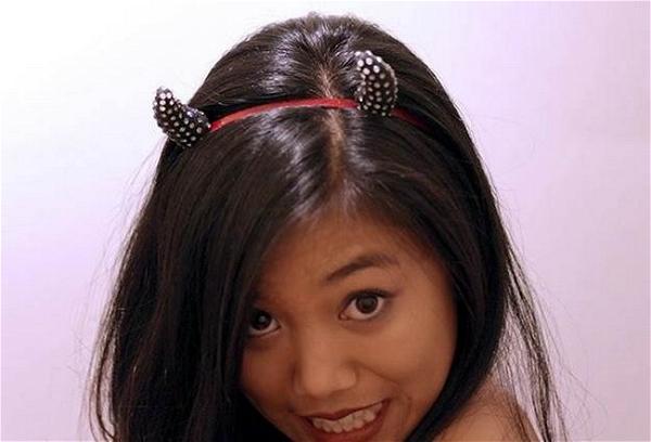 DIY Devil Horns Headband