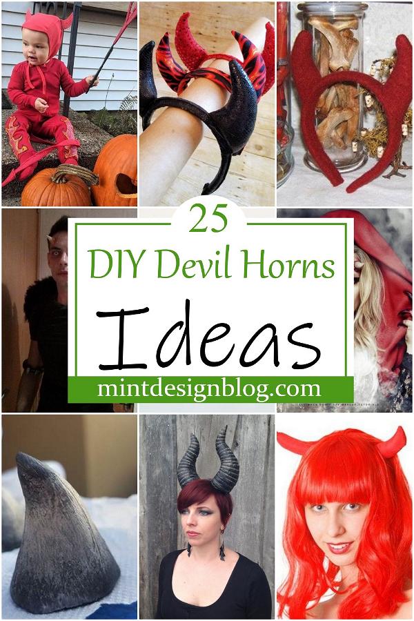 DIY Devil Horns Ideas 1