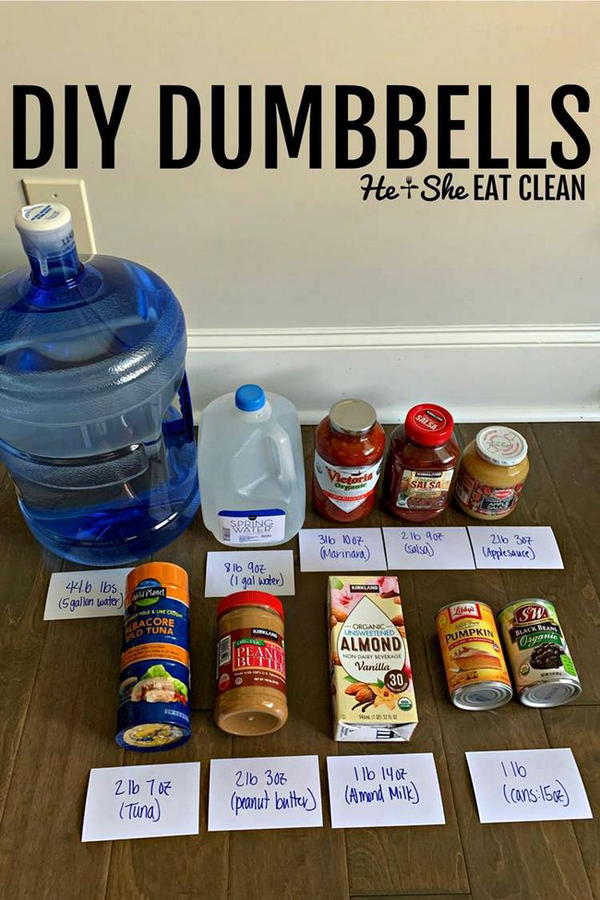 DIY Dumbbells