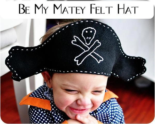 jhonny deep's inspired Felt Hat 