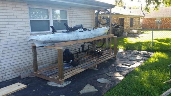 Kayak And Bike storage option