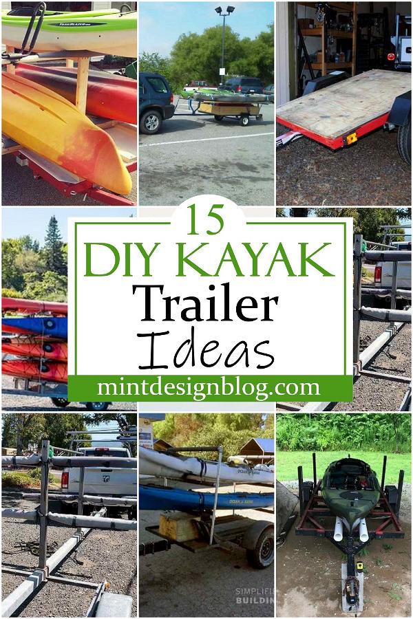 DIY Kayak Trailer Ideas 2