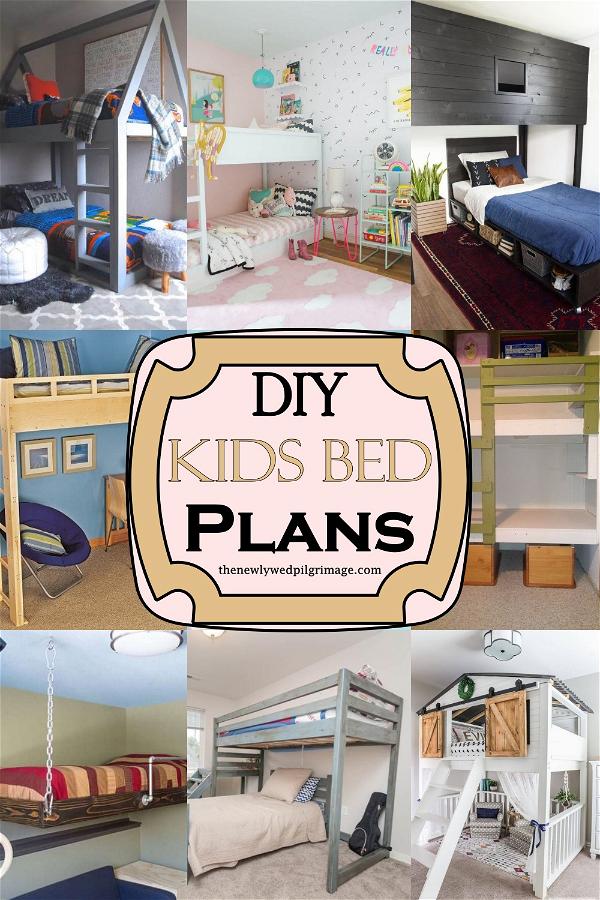 25 Diy Kids Bed Plans - Mint Design Blog