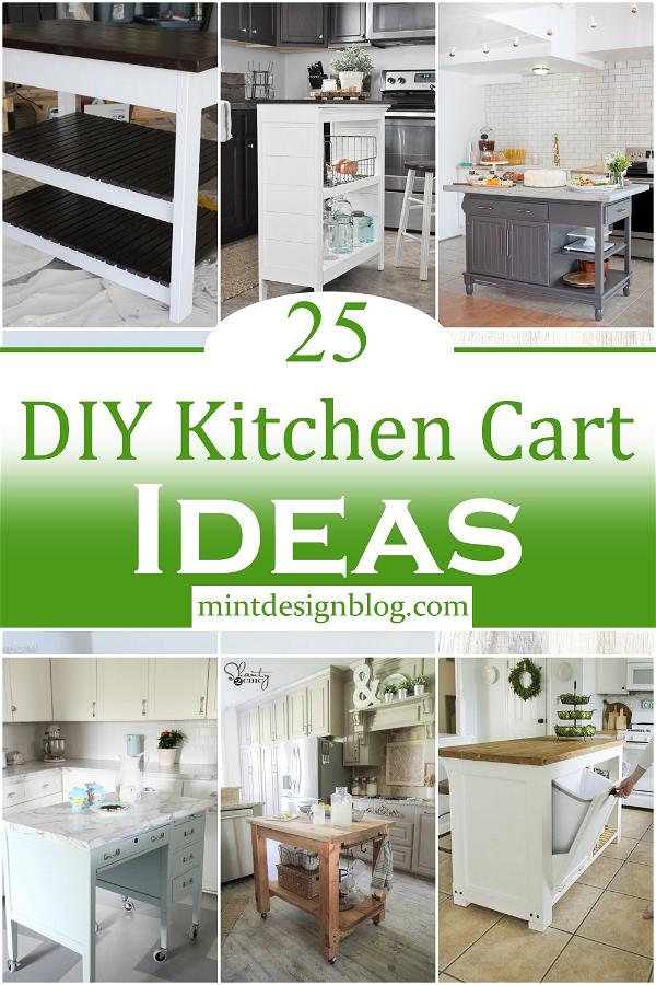 DIY Kitchen Cart Ideas 1