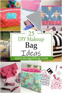 25 DIY Makeup Bag Ideas - Mint Design Blog