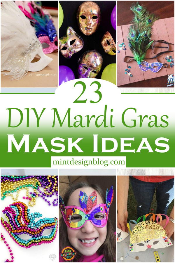 DIY Mardi Gras Mask Ideas 2