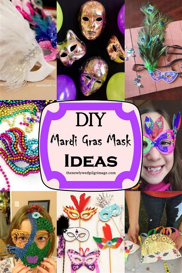 DIY Mardi Gras Mask Ideas