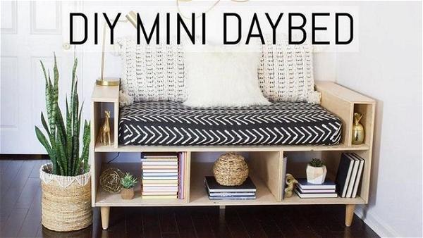 DIY Mini Daybed
