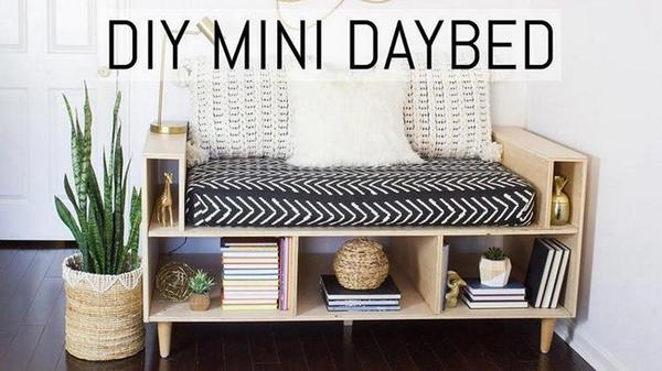 DIY Mini Daybed