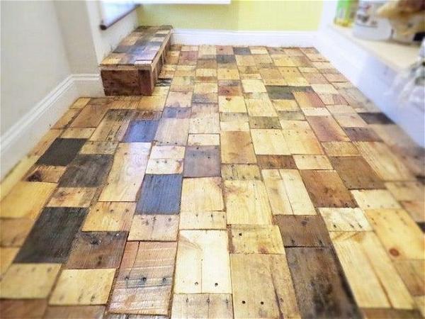 DIY Pallet Dance Floor