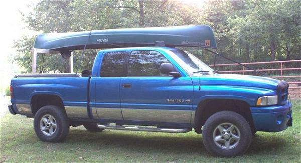DIY Pick Up Truck Canoe Rack