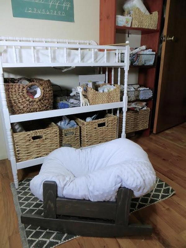 DIY Pillow Bassinet Lounger