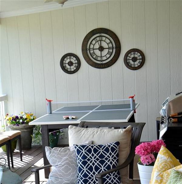 DIY Ping Pong Table 1