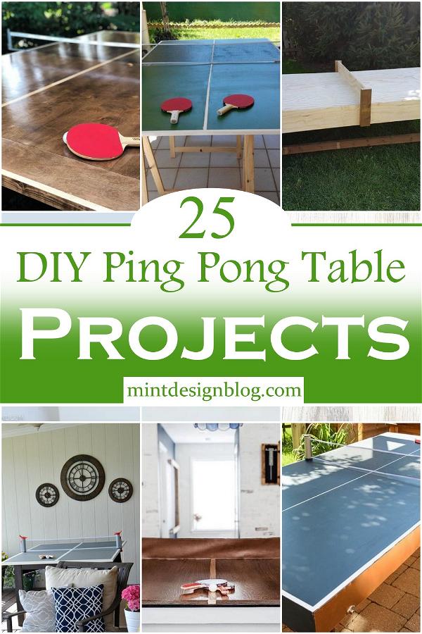 DIY Ping Pong Table Projects 1