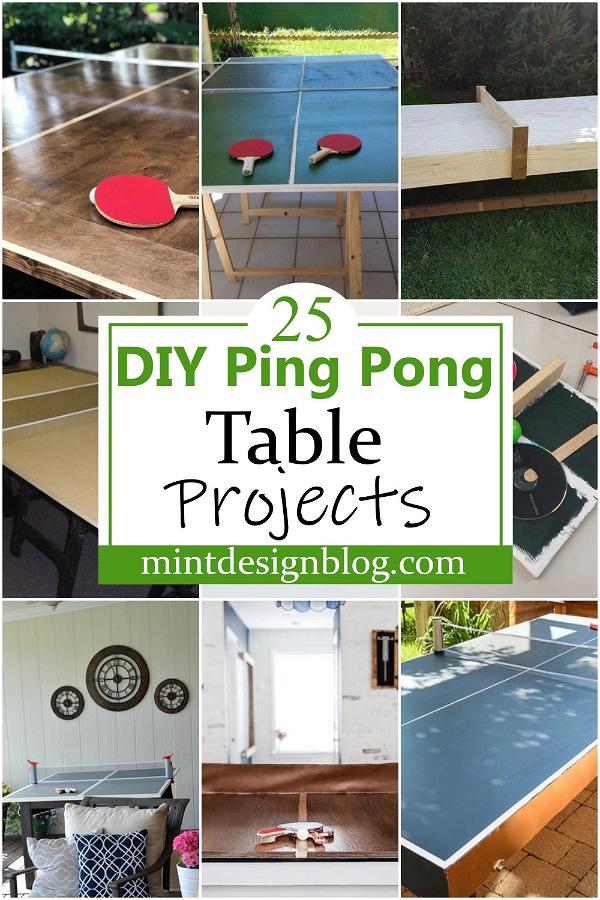 DIY Ping Pong Table Projects 2