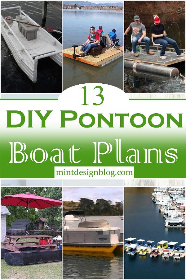 DIY Pontoon Boat Plans 1