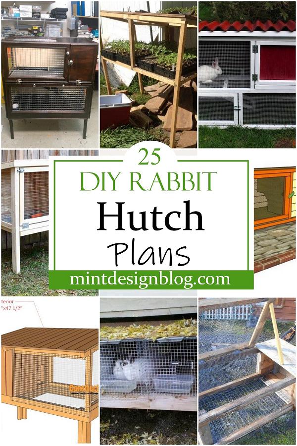 Easy rabbit hutch clearance plans