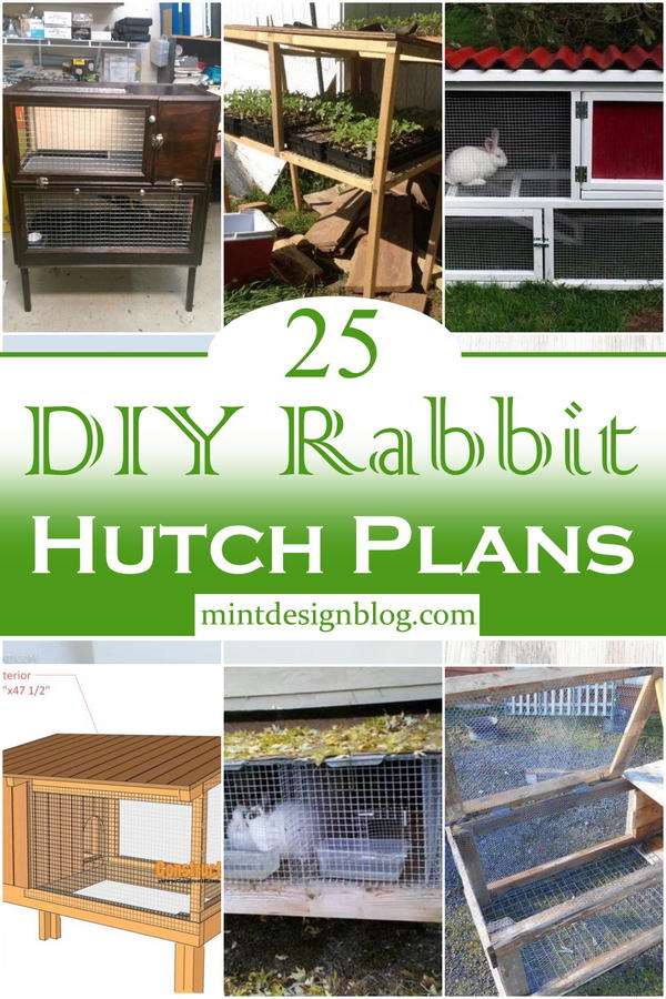 Diy rabbit hutch outlet cover