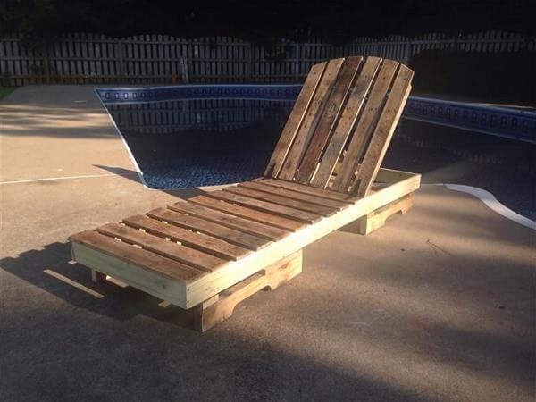 DIY Recycled Pallet Lounge Chair
