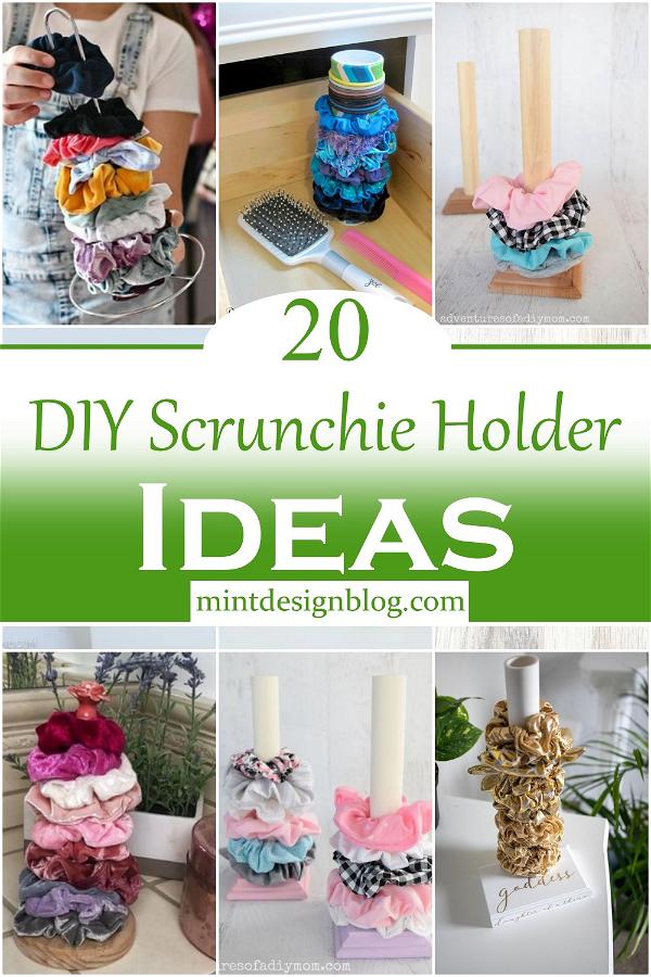 DIY Scrunchie Holder Ideas 2