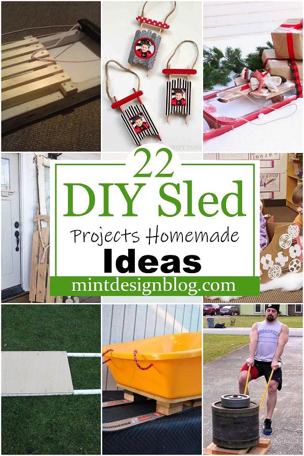 DIY Sled Projects Homemade Ideas