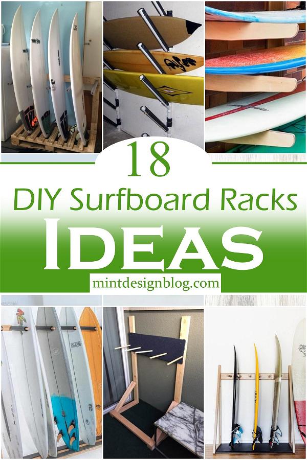 DIY Surfboard Racks Ideas 1
