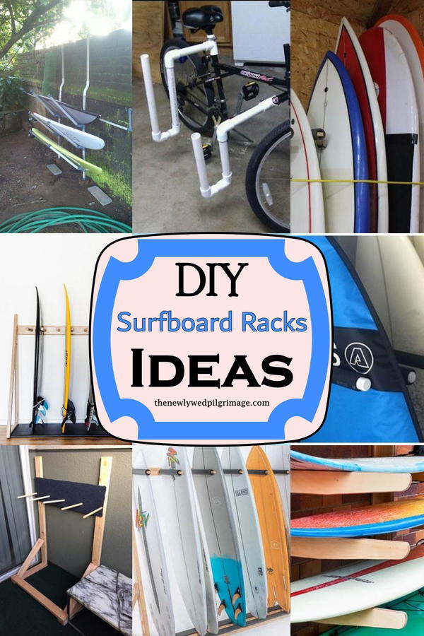 18 DIY Surfboard Racks Ideas Mint Design Blog