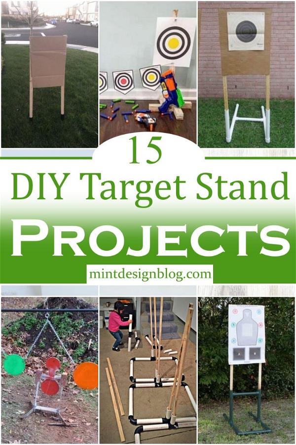 15 DIY Target Stand Projects For Shooters - Mint Design Blog